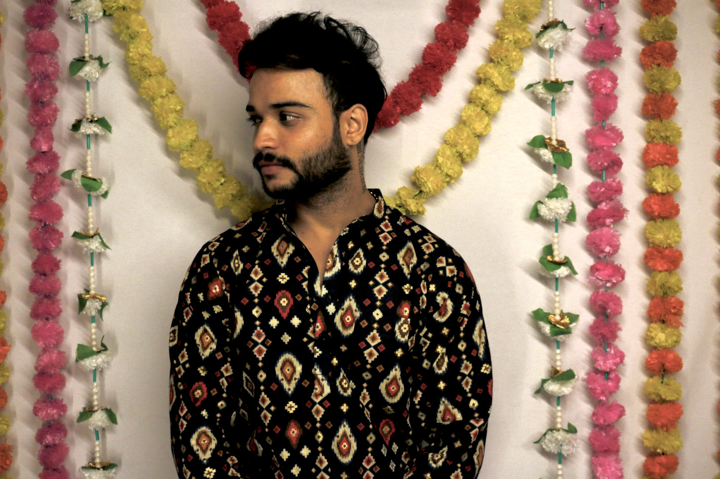 Blue Printed kurta