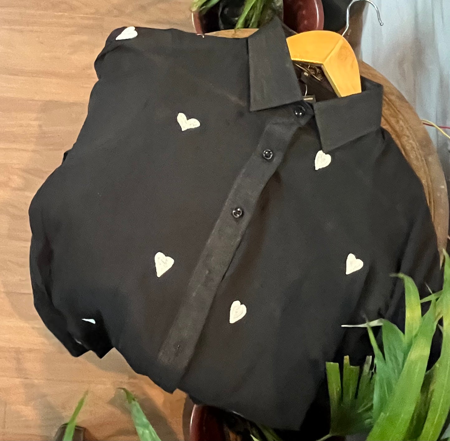 Black heartless shirt