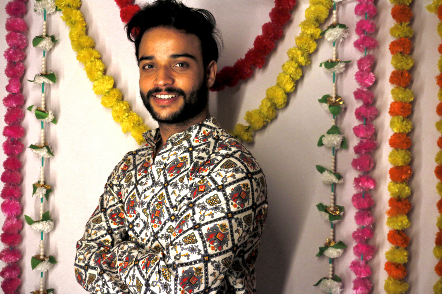 Elephant printed kurta