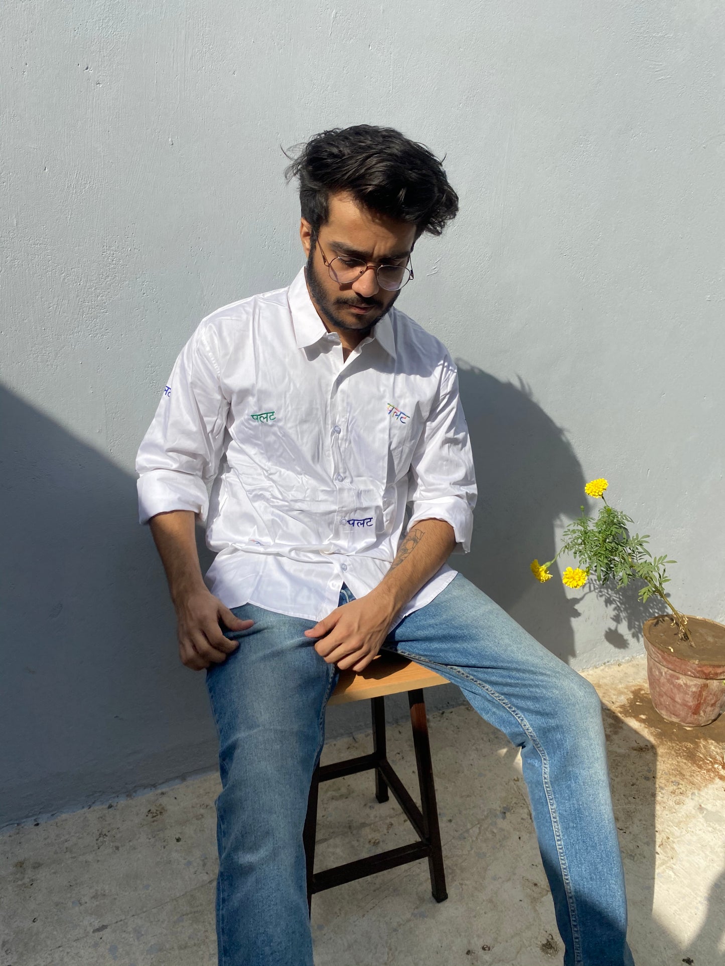 Palat embroidered shirt
