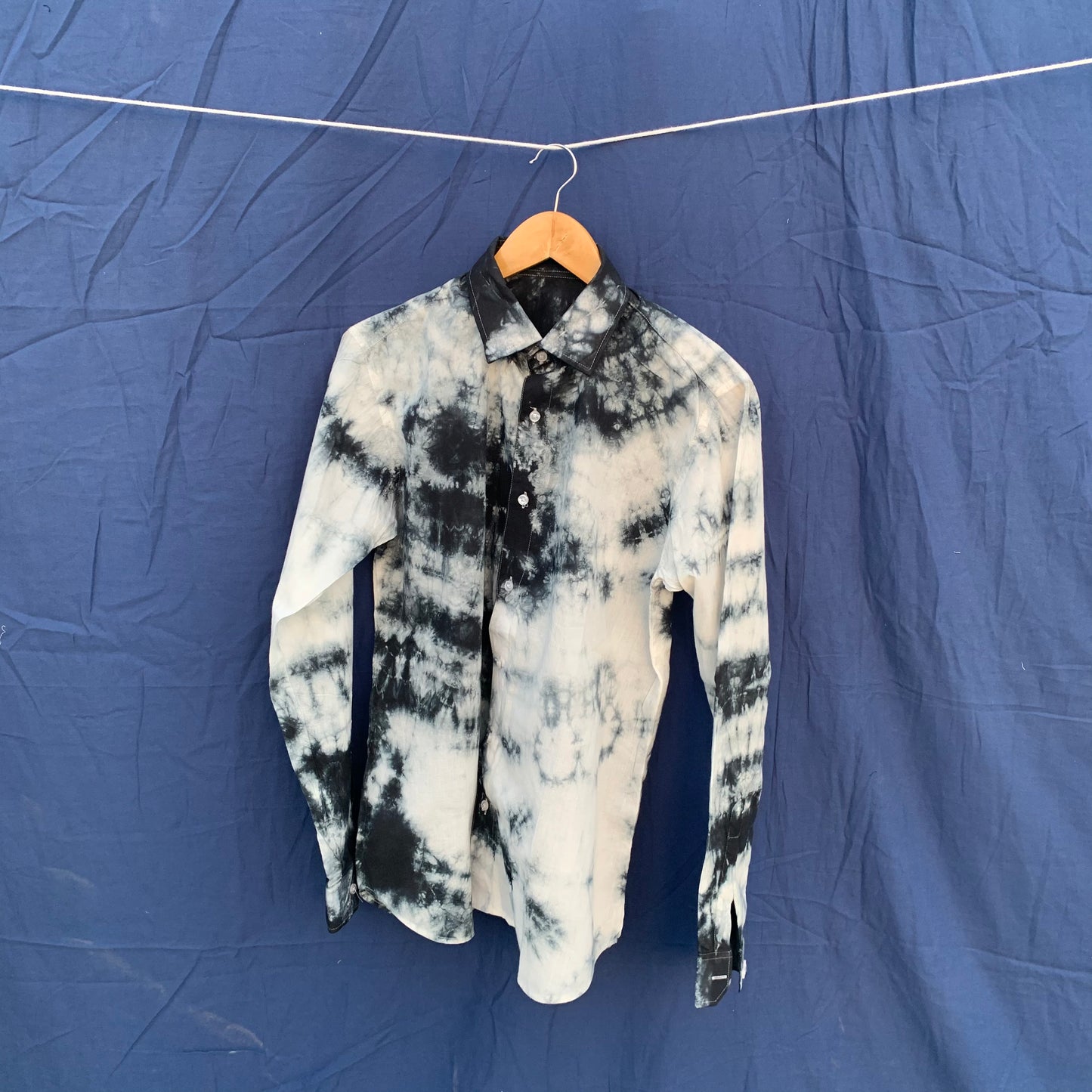 Black tie dye shirt