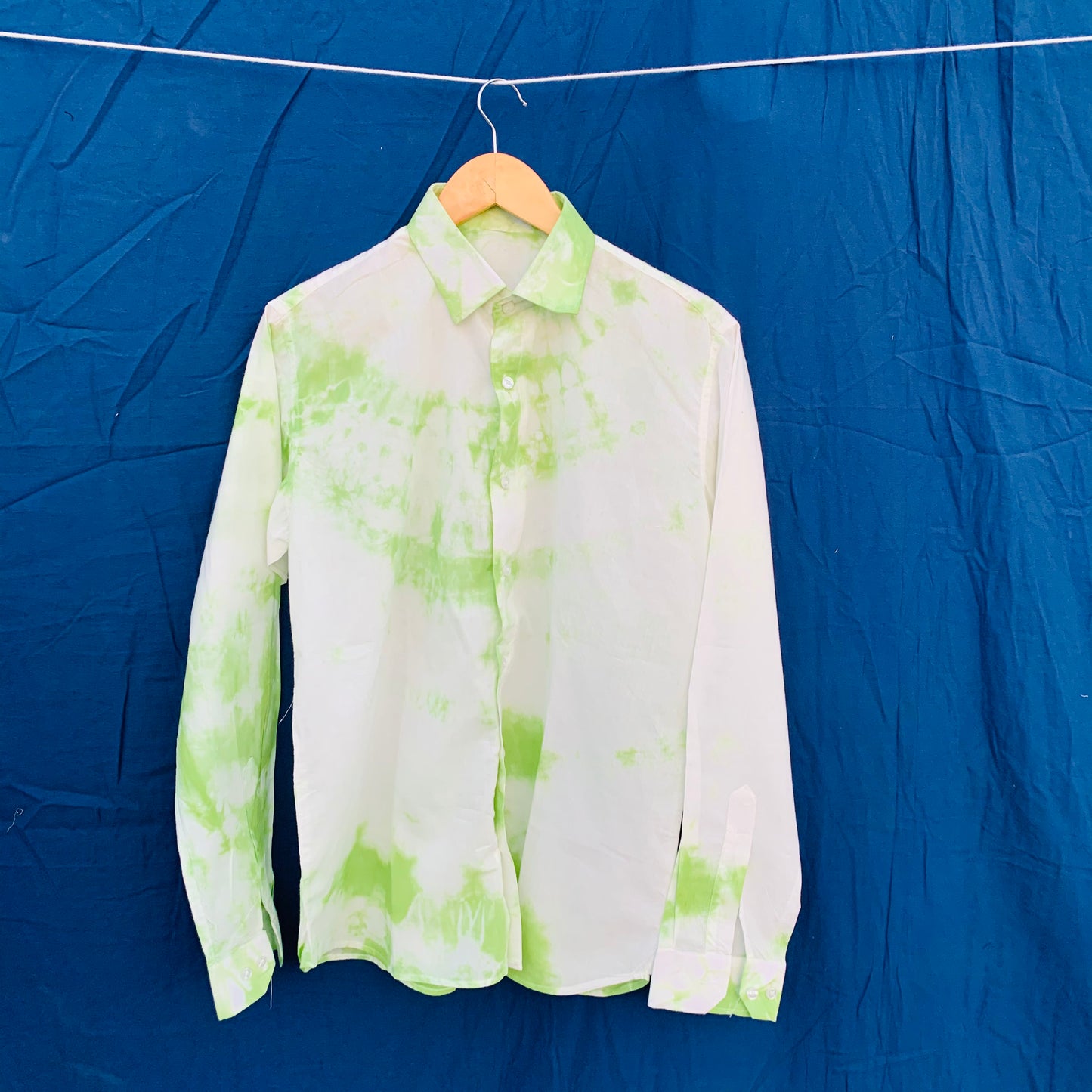 Green Tie dye shirt