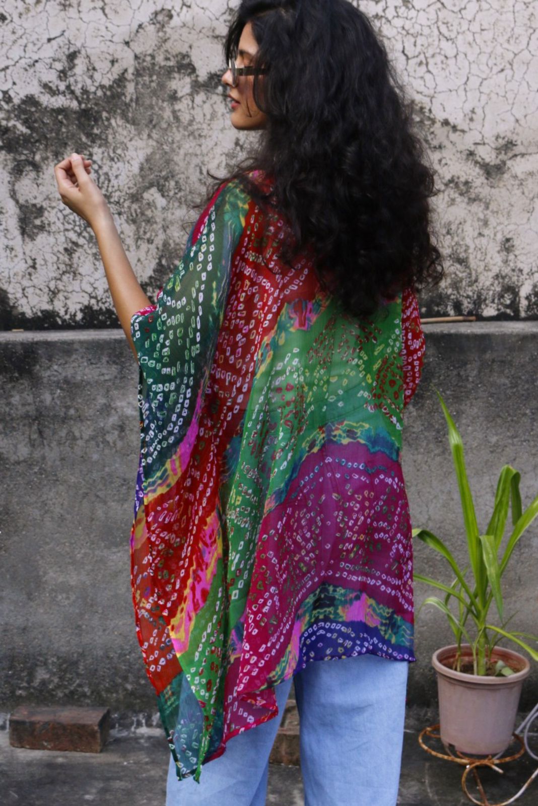 Bandhani Kaftan